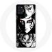 Maniacase Case voor Samsung Galaxy A21s Sangoku Naruto Luffy één stuk Dragon Ball Z zwart-wit achtergrond anime manga