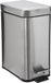 5Five Prullenbak/pedaalemmer - zilver - rvs metaal - 5 liter