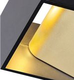 SLV Wandlamp Logs - Goud Zwart