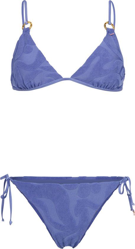 Brunotti Sunanda-Jacquard Bikini Dames Marlin Blue