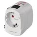 EMOS Universele reisstekker/reisadapter voor Europeanen in het buitenland (US, UK, Zwitserland, Italië, Azië, Australië, India), 250 V~/7 A max.
