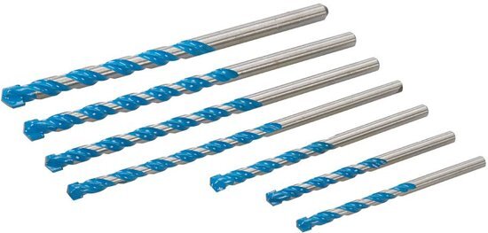 Silverline 7-delige Multi-constructie boorbitset