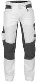 Dassy Helix Painters Schildersbroek met stretch 201022 - Wit/Antracietgrijs - Maat 68