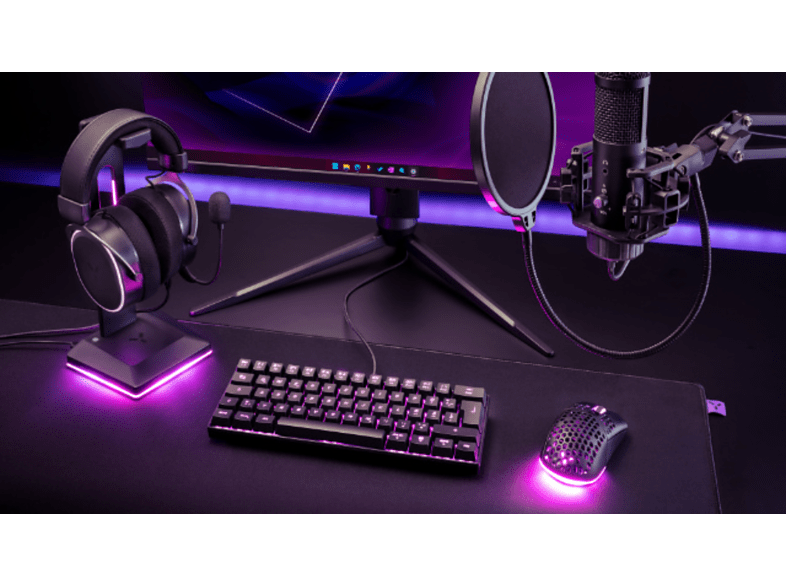 isy IGM 5000-BK Ultralight Wireless RGB Gaming Mouse - Black