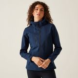 REGATTA Jas Hiking Dames Waterdicht Ademend Windbestendig Blauw Polyester Maat 48