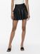 ONLY ONLEMMA FAUX LEATHE FRILL SKIRT OTW - Dames - Rokken - Maat 38 - Zwart