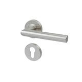 Yale Claire Deurklink met Profielcilinderrozet, Model 35-S4CL-RRCY-88-3101, RVS 304, Geborsteld, Verstelbaar, Voor Binnendeuren, Eenvoudige Montage