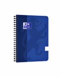 Oxford Spiraalblok Touch A5 Lijn 140pag 80gr Blauw | 5 stuks