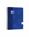 Oxford Spiraalblok Touch A5 Lijn 140pag 80gr Blauw | 5 stuks