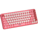 XO Design Clavier sans fil KB-12, BT / Wi-Fi, Rose