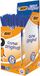 BIC® Cristal® Medium Balpen, doos van 50 stuks, blauw