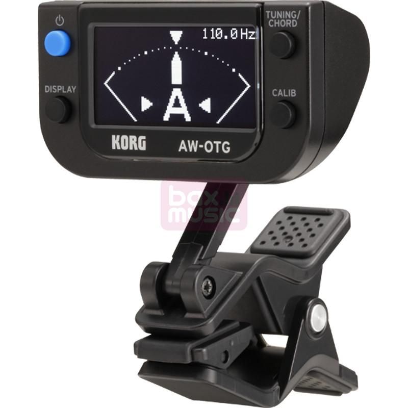Korg AW-OTG clip-on stemapparaat voor gitaar