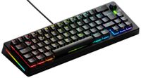 GLORIOUS GMMK 3 Custom Toetsenbord 65% Duitse Zwart Formaat | Modulair Mechanisch Hotswap Ontwerp, Pakkingsysteem, Doubleshot PBT Keycaps, Aluminium Switch Plate, QWERTZ Lay-out, NKRO