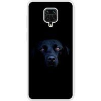 Redmi Bedrukt siliconen hoesje compatibel met Redmi Note 9 Pro Chien noir
