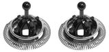Piebert 2x Fix Quirl 46129 compatible Nespresso Aeroccino 3 & 4, Citiz&Milk, NespressoU&Milk