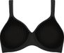 Triumph Modern Soft + Cotton W Beugelbeha - Zwart - Maat 90F