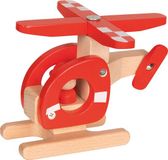 Goki Houten Helikopter - Multi Colors