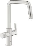 Grohe Blue Pure Eurosmart Keukenkraan met filterfunctie, Supersteel 30583DC0