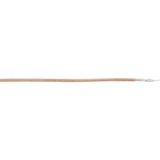 BKL Electronic 1511010 coaxiale kabel buitendiameter: 2.90mm 50â \"Ω transparant metergoed