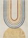 Surya BARBARA Vloerkleed - Meerkleurig/Beige - 160x213 cm