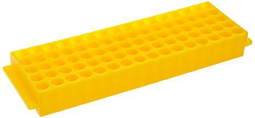 NeoLab 2-2560 Top-Rack for 80 reaction compartments, 1.5 ml, yellow