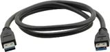 Kramer Electronics USB-A (M) naar USB-A (M) 3.0, 1.8m USB-kabel Zwart