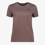 Puma Tad Essentials dames sport T-shirt donkerpaars - Maat S
