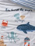 Vertbaudet Kinderbedovertrek en kussensloop EN BORD DE MER