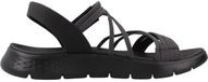 Skechers Go Walk Flex Sandaal Emma Damessandaal Zwart