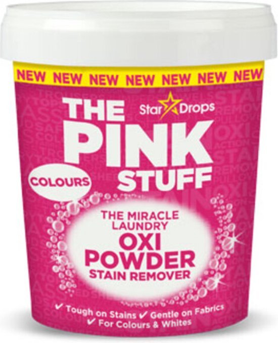 The Pink Stuff The Miracle Vlekverwijderaar Gekleurde Was - 1 kg - Voordeelverpakking