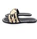 Steve Madden Seabreeze slipper zwart / combi, 39 / 6