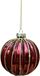 Uniplant Kerstbal bol lijn ossenbloed 8 cm