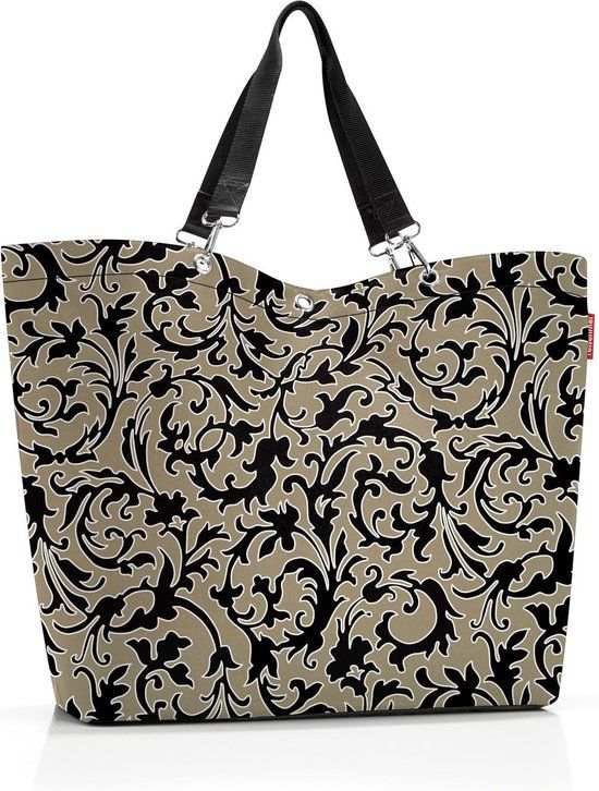 Reisenthel Shopper XL Strandtas Shopper - 35L - Baroque Marble Zwart