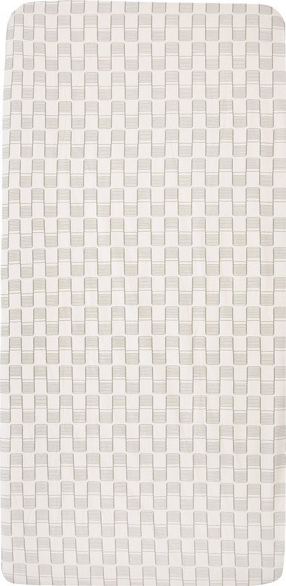 Witlof for kids Hoeslaken 40 x 80cm Sticky Stripes Groen Katoen