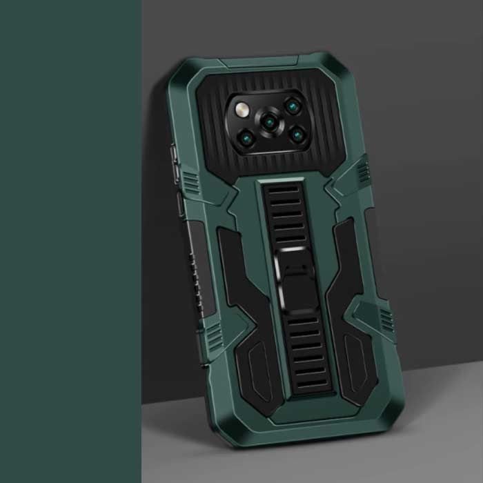 Stuff Certified® Xiaomi Poco F3 - Armor Hoesje - Groen
