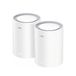 Cudy M3000(2-PACK) V2.0 Mesh-wifi-systeem Dual-band (2.4 GHz / 5 GHz) Wi-Fi 6 (802.11ax) Wit Intern