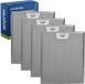 Roblin 4x Filtre métallique pour 1330071330 300x252x9mm