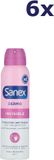 Sanex 6x Sanex Deo spray - 150ml dermo invisible