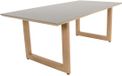 Les Espinar table de jardin 200x90 cm gris