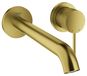 GROHE 2-gats wastafelmengkraan Essence 29193_1, wandmontage, afbouwset voor 23 571, hartafstand 110 mm, voorsprong 230 mm, Professional Edition, crafted cool sunrise geborsteld, 29193GF1