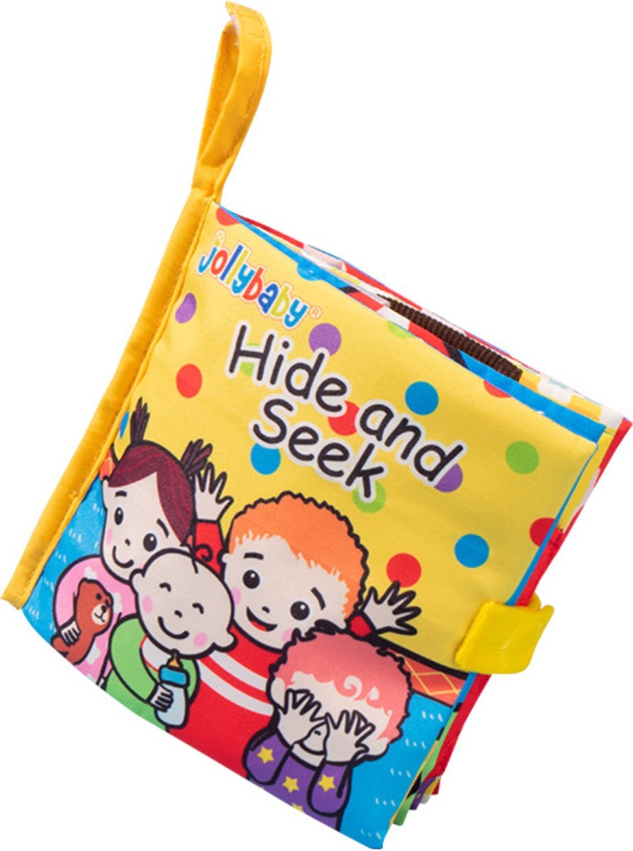 JollyBaby Baby speelgoed/knisperboekje / Educatief Baby Speelgoed /educatief speelgoed/ Zacht Baby boek /Zacht Speelgoed/Speelgoed voor baby/ Speelgoed Voor Kinderen/baby boekje/ "hide and seek "thema