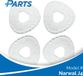 Plus.Parts Narwal J4 Dweilpads (4 Stuks, Plus.Parts® alternatief voor CP-PJ-A00087-00-00)
