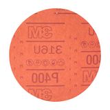 3M Hookit 01218 Schuurschijven, rood, zonder gat, 15 cm, 400+ grade, 50 schijven