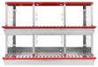 StarTech Kippenlegnest - 2-laags metalen legbak - 6 compartimenten - Verzinkt staal - Draagvermogen 50 kg - 84x42x62 cm voor kippenhok