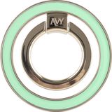 AVY Ringhouder Standaard | Vinger Houder | Compatibel met MagSafe | 360° Draaibaar | Smartphone Grip | Tijdloos Design | Stijl & Grip | Matcha