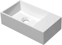 INK - Fontein Polystone Cilinder Zonder Kraangat Rechts - 400x220x100 mm - Glans Wit