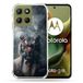 Cokitec Versterkte hoes voor Motorola G15 Animal Tiger Business