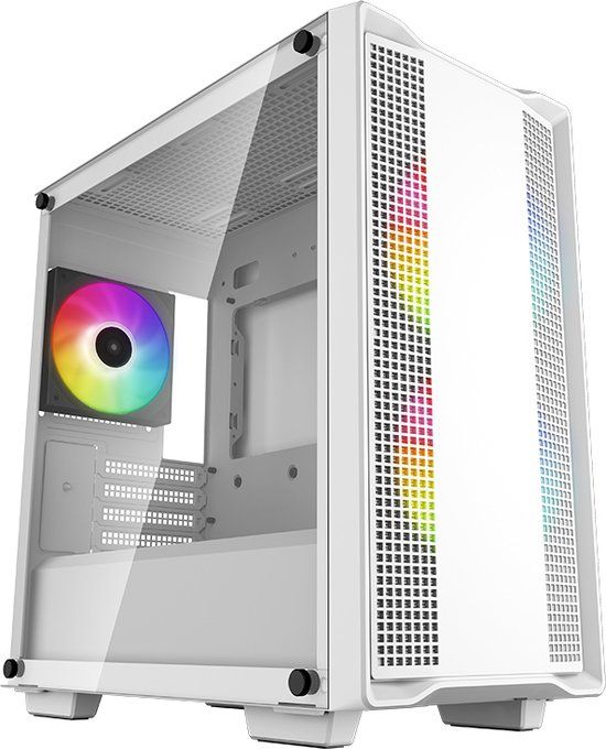 DeepCool CC360 WH ARGB Mini Tower Behuizing Wit