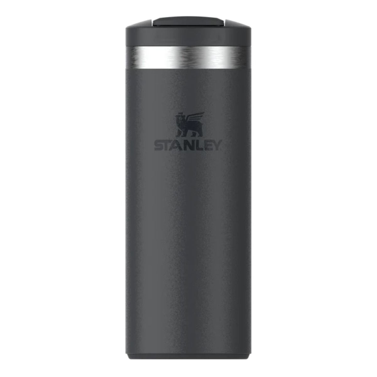 Stanley 1913 Transit Flip Top mok 0,35 l – houdt 4 uur warm – 6 uur koud – vaatwasmachinebestendig – lekvrij – autobekerhouder compatibel – geïsoleerde koffiebeker – zwart 2.0