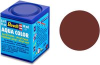 Revell Hobbyverf Acrylverf - Aqua #37 Reddish Brown (Dakpanrood) - Matt - RAL3009 - Acryl - Verf potje - 18 ml